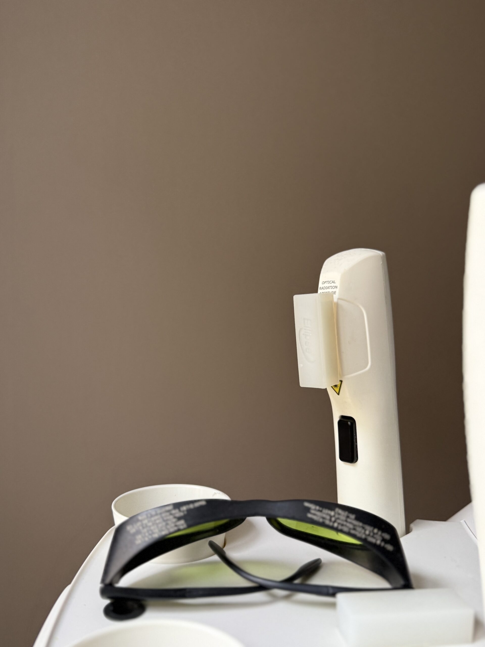 Lasermaskine hos Novoskin